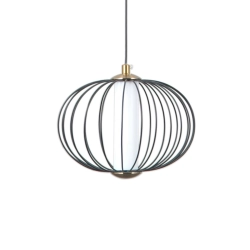 Lampa wisząca Rabel PND-344221-1-BK Italux