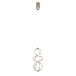 Lampa wisząca Rabel PND-344221-3V-HBR Italux