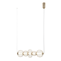 Lampa wisząca Rabel PND-344221-5-HBR Italux