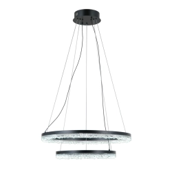 Lampa wisząca Barlo PND-34526-2L-BK Italux