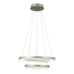 Lampa wiszaca Morte PND-34535-2L-SILV Italux