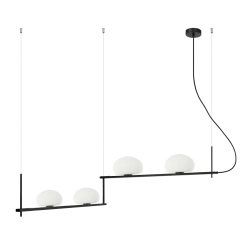 Lampa wisząca Kernio PND-357784-BK+W ITALUX