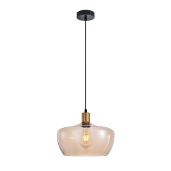 Lampa wisząca Parola PND-3636-1-BRO-AMB Italux