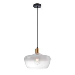 Lampa wisząca Parola PND-3636-1-BRO-W Italux