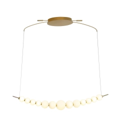 Lampa wisząca Ronza PND-36472-37W-3K-GD Italux