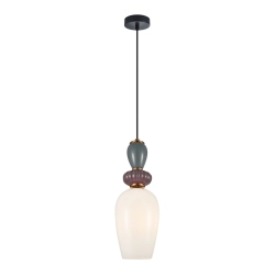 Lampa wisząca Domali PND-36816-1E-BK-WH Italux