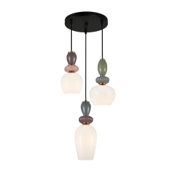 Lampa wisząca Martelo PND-36545-3-GD-WH Italux