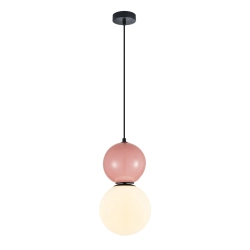 Lampa wisząca Mastal PND-36603-1L-BK-PK Italux