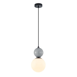 Lampa wisząca Mastal PND-36603-1M-BK-GR Italux