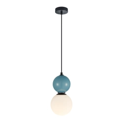 Lampa wisząca Mastal PND-36603-1S-BK-BLU Italux