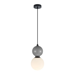 Lampa wisząca Mastal PND-36603-1S-BK-GR Italux