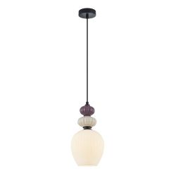 Lampa wisząca Domali PND-36816-1B-BK-WH Italux