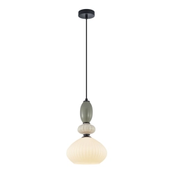 Lampa wisząca Domali PND-36816-1E-BK-WH Italux