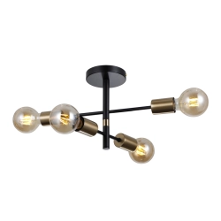 Plafon Piansi PND-4025-4-BL-HBR ITALUX