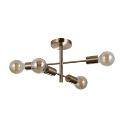 Plafon Piansi PND-4025-4-HBR ITALUX