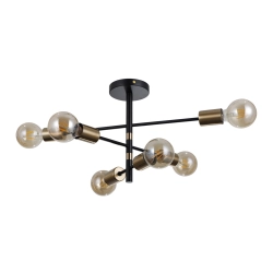 Plafon Piansi PND-4025-6-BL-HBR ITALUX