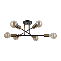 Plafon Formio PND-4052-6-BL-HBR ITALUX