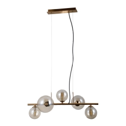 Lampa wisząca Canello PND-406007-5-HBR Italux