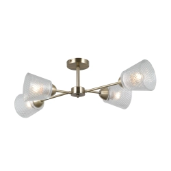 Lampa wisząca Lamin PND-40697-4-ABR Italux