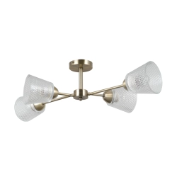 Lampa wisząca Lamin PND-40697-4-ABR Italux