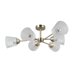 Lampa wisząca Lamin PND-40697-6-ABR Italux
