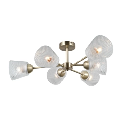 Lampa wisząca Lamin PND-40697-6-ABR Italux