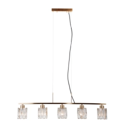 Lampa wisząca Simona PND-40814-5-HBR Italux