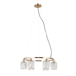 Lampa wisząca Simona PND-40814-6-HBR Italux