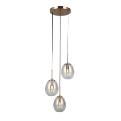 Lampa wisząca Meolo PND-40825-3-GD Italux
