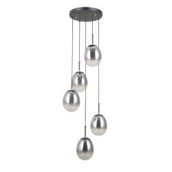 Lampa wisząca Meolo PND-40825-5-BK Italux