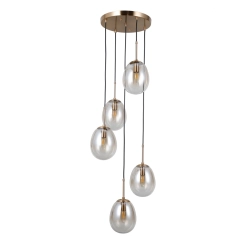 Lampa wisząca Meolo PND-40825-5-GD Italux