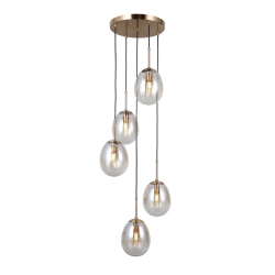 Lampa wisząca Meolo PND-40825-5-GD Italux