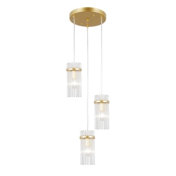Lampa wisząca Merto PND-40930-3A-GD Italux
