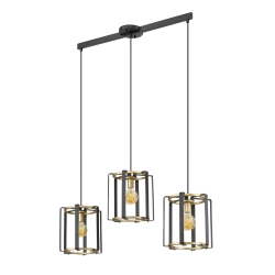 Lampa wisząca Primero PND-44003-3-BK-GD Italux - zdjęcie produktu