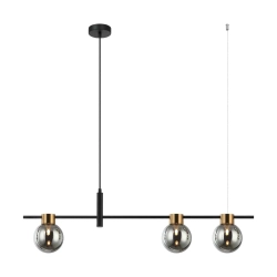 Bletter Lampa wisząca PND-5225-3-BK-SG ITALUX - zdjęcie produktu