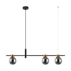 kinkiecik.pl Bletter Lampa wisząca PND-5225-3-BK-SG ITALUX