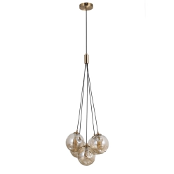Lampa wisząca Perlos PND-54456-5-HB-AMB ITALUX