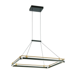 Lampa wisząca Merlot PND-54638S-44W-3K-BK-GD Italux - zdjęcie produktu