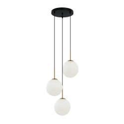 Lampa wisząca Deore PND-5578-3S-BRO-BK Italux