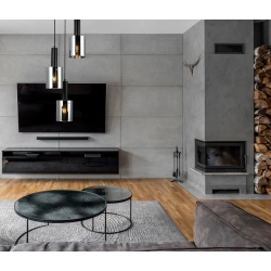 Lampa wisząca Sardo PND-5581-3A-BK+SG Italux - zdjęcie 2