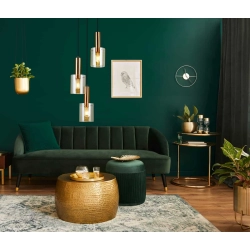 Lampa wisząca Sardo PND-5581-3A-BRO+AMB Italux - zdjęcie 2