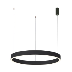 Lampa wisząca Brasco Down PND-56215-080RPP-BK-3KS4K-TRDIMM Italux