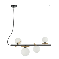 kinkiecik.pl Lampa wisząca Reverso PND-5622-4-BK-W ITALUX