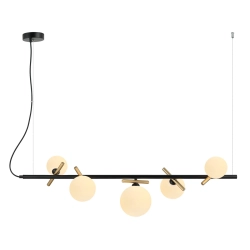 kinkiecik.pl Lampa wisząca Reverso PND-5622-5-BK-W ITALUX
