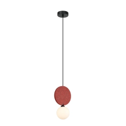 Lampa wisząca Andrea PND-59779-1M-RED Italux