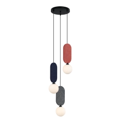 Lampa wisząca Lorenzo PND-59815A-3-MLTI Italux