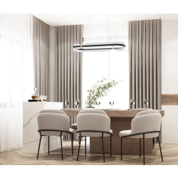 Lampa wisząca Sopla PND-63728-56W-3K-BK-GD Italux