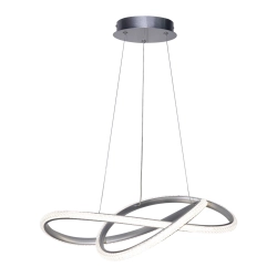 Lampa wisząca Almera PND-64728-SILV Italux