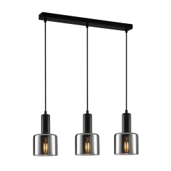 Lampa wisząca Santia PND-65342-3-BK+SG Italux - zdjęcie produktu