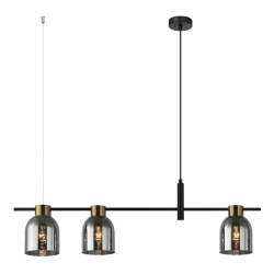 kinkiecik.pl Lampa wisząca Servio PND-66892-3-BK-SG ITALUX